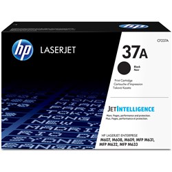 HP 37A LaserJet Toner Cartridge Black CF237A