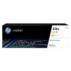 HP 416X LaserJet Toner Cartridge High Yield Yellow W2042X