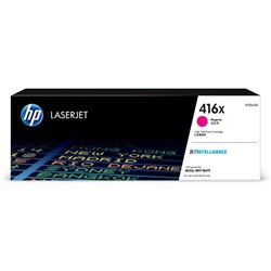 HP 416X LaserJet Toner Cartridge High Yield Magenta W2043X