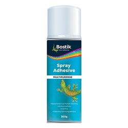 Bostik Spray Adhesive 350gm Clear  