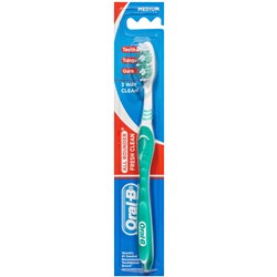Oral-B All Rounder Fresh Clean Toothbrush Medium