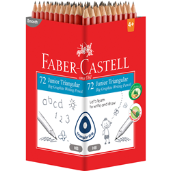 Faber-Castell Junior  Triangular HB Pencils - EACH