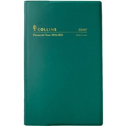 Collins Financial Year Diary B7R Week To View Green