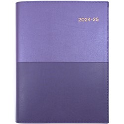 Collins Vanessa Financial Year Diary A5 Day to Page Purple