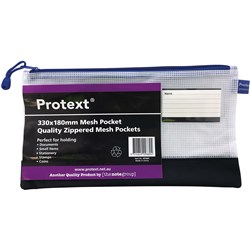 Protext Mesh Pouch Long Size With Note Holder 