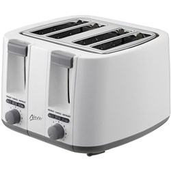 Nero 4 Slice Toaster White  