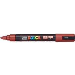 Uni Posca PC-5M Paint Marker Medium 2.5mm Bullet Tip  Ruby Red