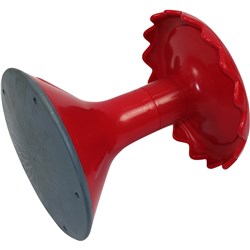 Sylex Bloom Stool  310mm High Red