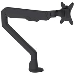 Rapidline Single Monitor Arm Black 