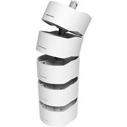 Rapidline Umbilical Power Pole Axess 2.1m Long Umbilical  White