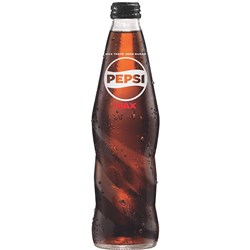 Pepsi Max 300ml Glass Bottle Pack Of 24 