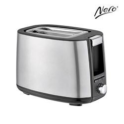 Nero 2 Slice Toaster Stainless Steel 