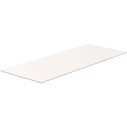 Rapidline Rectangle Table Top Only 1500W x 750D x 25mmH White