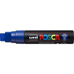 Uni Posca PC-17K Paint Marker Extra Broad 15mm Chisel Tip  Blue