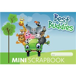 Writer Premium Best Buddies Scrap Book Mini 165 x 240mm 100gsm 64 Pages