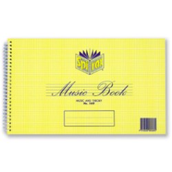 Spirax 569 Music And Theory Book 152 x 248mm 36 Page 