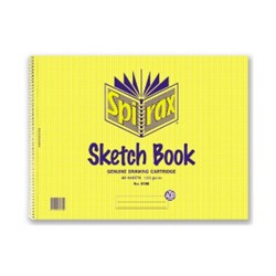 Spirax 579B Sketch Book Genuine Drawing Cartridge 272 x 360mm 96 Page