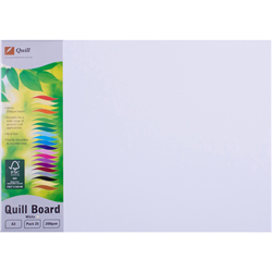 Quill Board A3 210gsm White - EACH