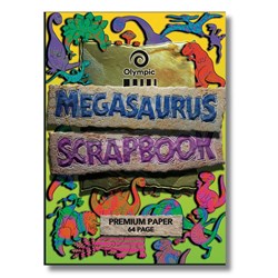 Olympic SM64 Scrapbook 335 x 240mm Blank 64 Page Megasaurus