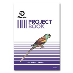 Olympic P523 Project Book 335 x 240mm 8mm Dotted And Blank Thirds 24 Page