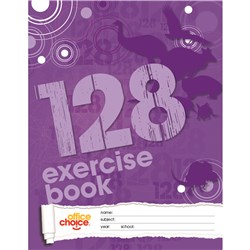 Office Choice Exercise Book 225x175mm 8mm 60gsm 128 Page  