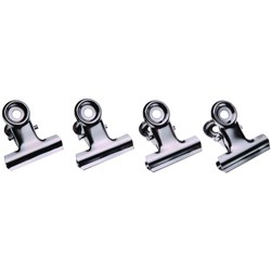 Esselte Bulldog Clip 38mm Chrome 