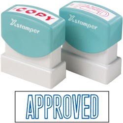 XStamper Stamp CX-BN 1008 Approved Blue 