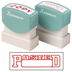 XStamper Stamp CX-BN 1211 Posted/Date Red 