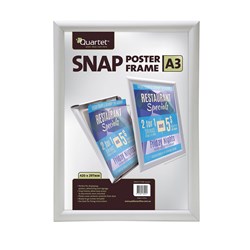 Quartet Instant Snap Poster Frames A3 25mm Aluminium 