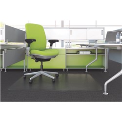 Marbig Enviro Pet Chairmat Small 91x121cm Rectangle Clear