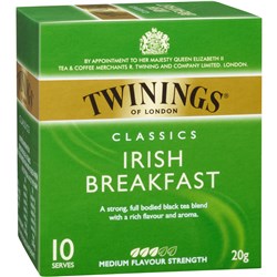 Twinings Irish Breakfast Tea Pack of 10 