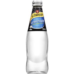 Schweppes Lemonade 300ml Glass Bottle Pack Of 24 