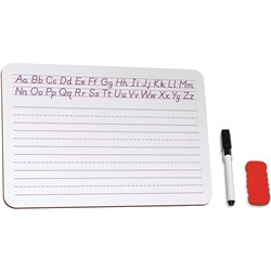 JPM Educational Whiteboard A4 299x212x3mm Letters  