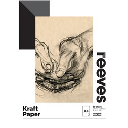 Reeves Kraft Pad A4 110gsm 50 Sheet  