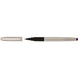 Artline Signature Silver Roller Ball Pen 0.7mm Blue 