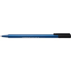 Staedtler 437 Triplus Ballpoint Pens Extra Broad 1.6mm Black Pack of 10