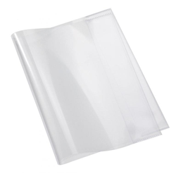 BOOK SLEEVES SCRAPBOOK 335X245MM CLEAR PK5